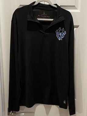 NWT Rebel Athletic California All Stars 'Cali' Quarter-Zip - AM Unisex.